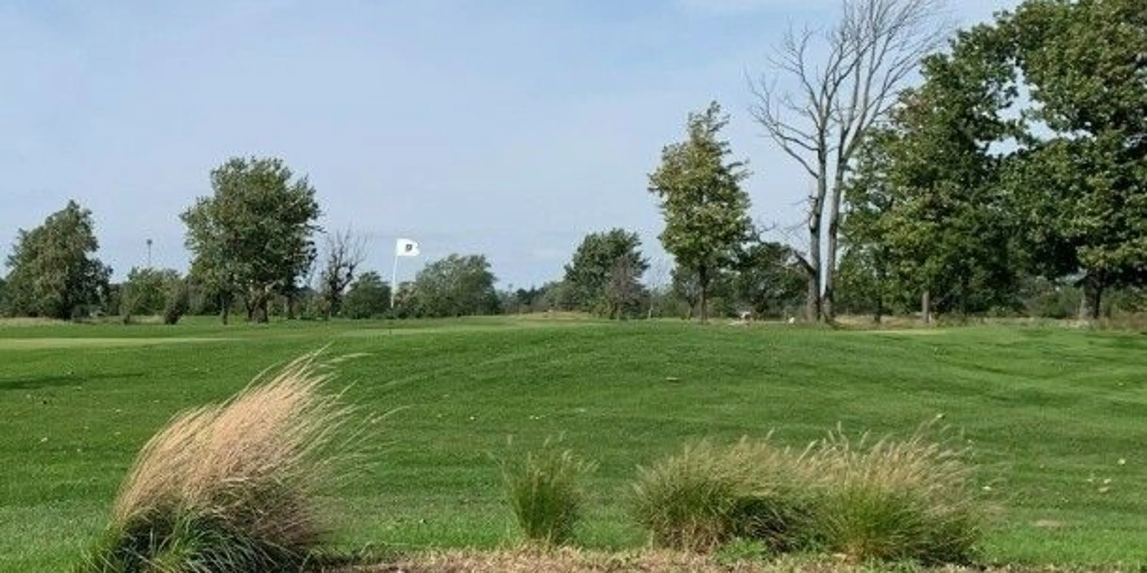 Landscape putting greens and fairway photo of the Audubon Golf Course golf course