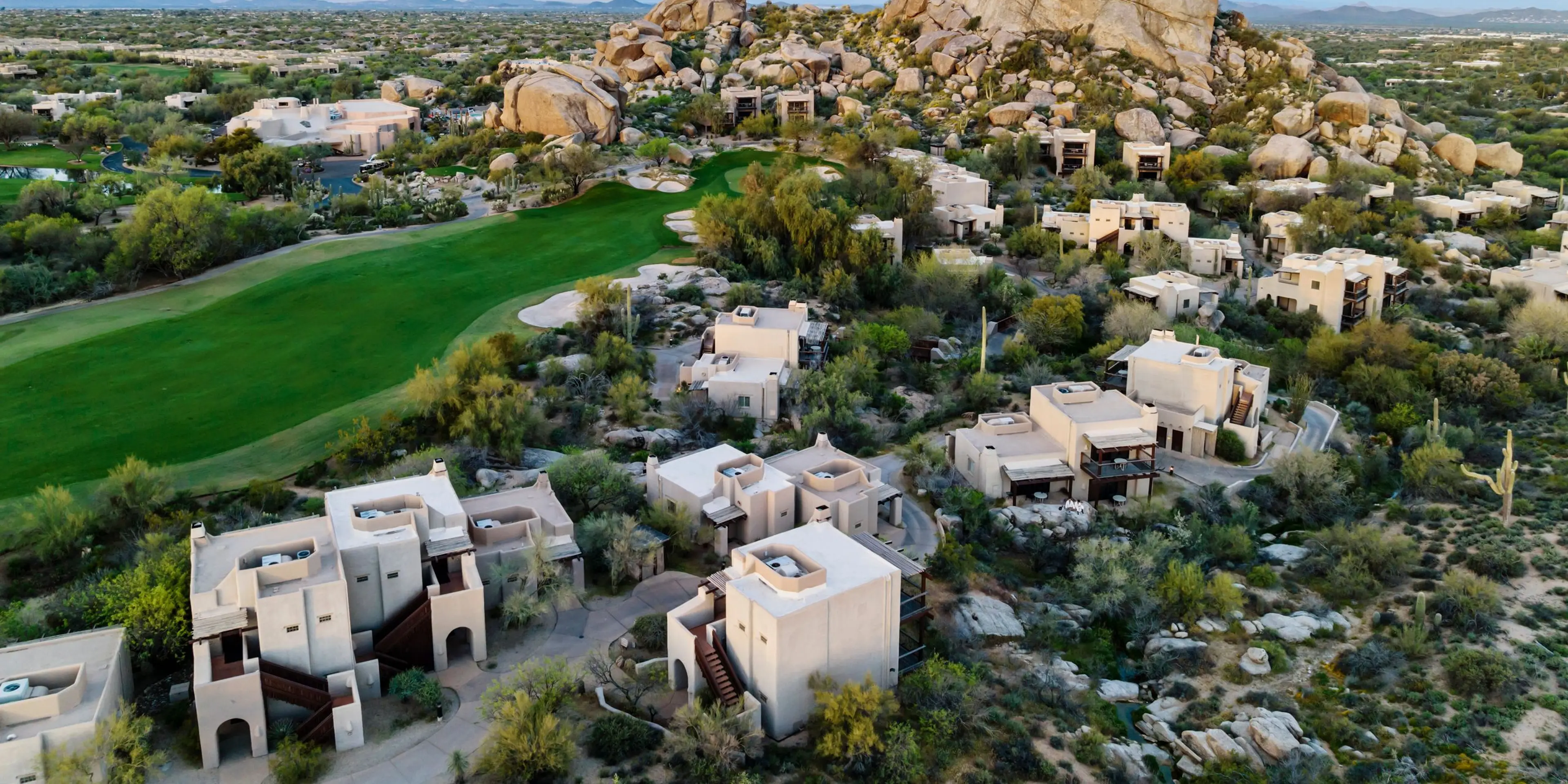Landscape putting greens and fairway photo of the Boulders Resort & Spa Scottsdale golf course