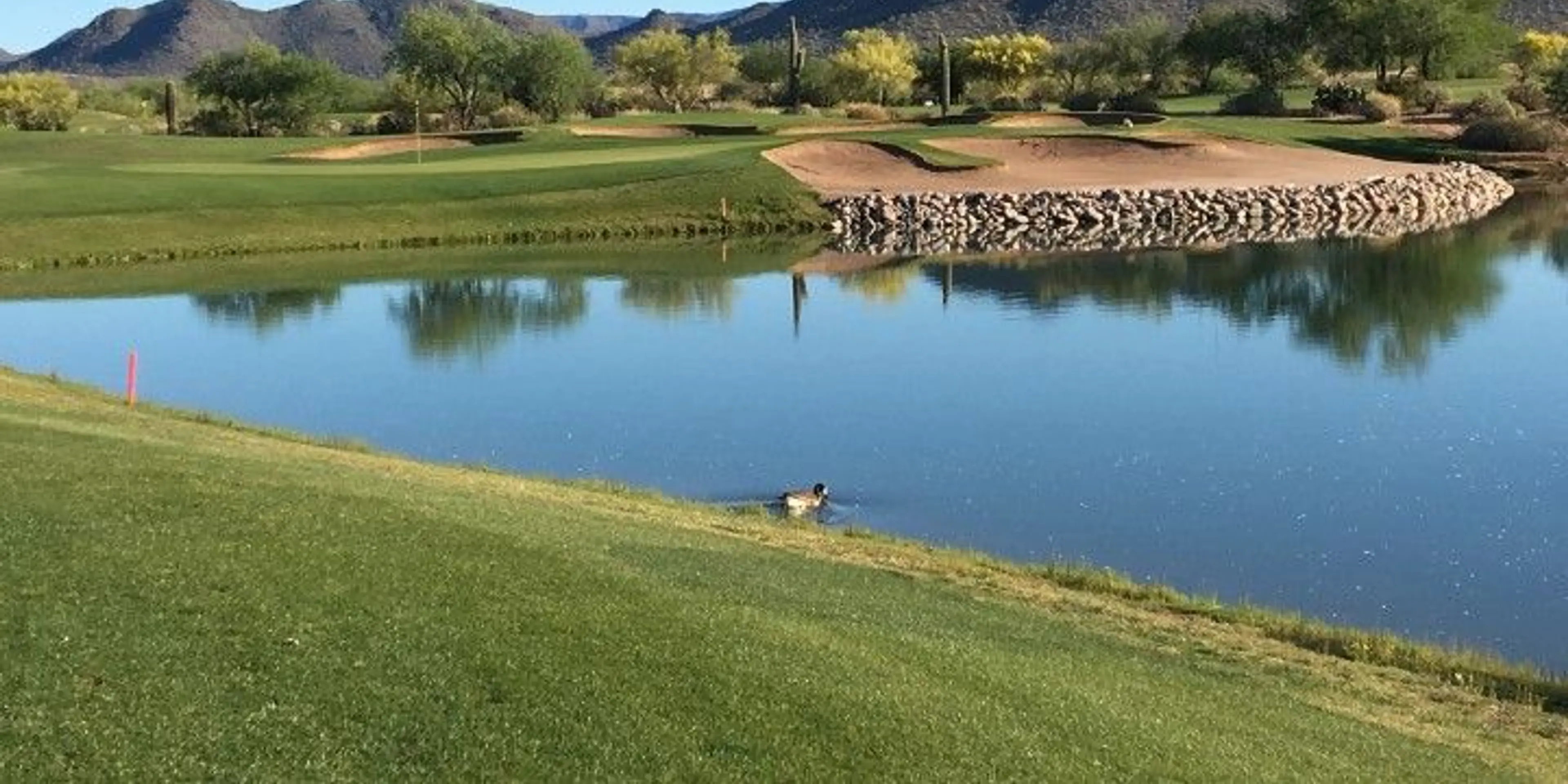 Landscape putting greens and fairway photo of the Dove Valley Ranch Golf Club golf course