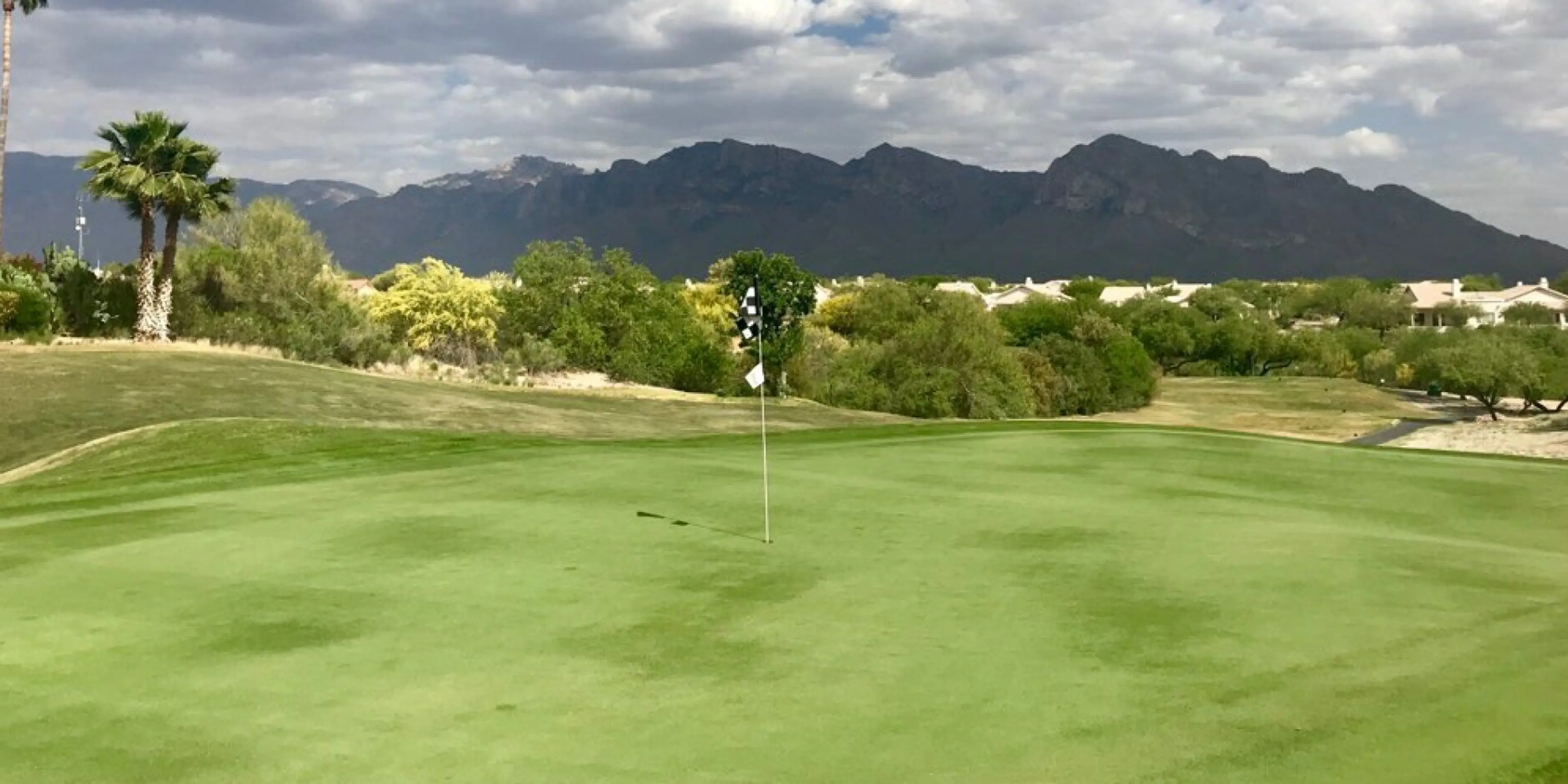 Landscape putting greens and fairway photo of the El Conquistador Golf Club golf course