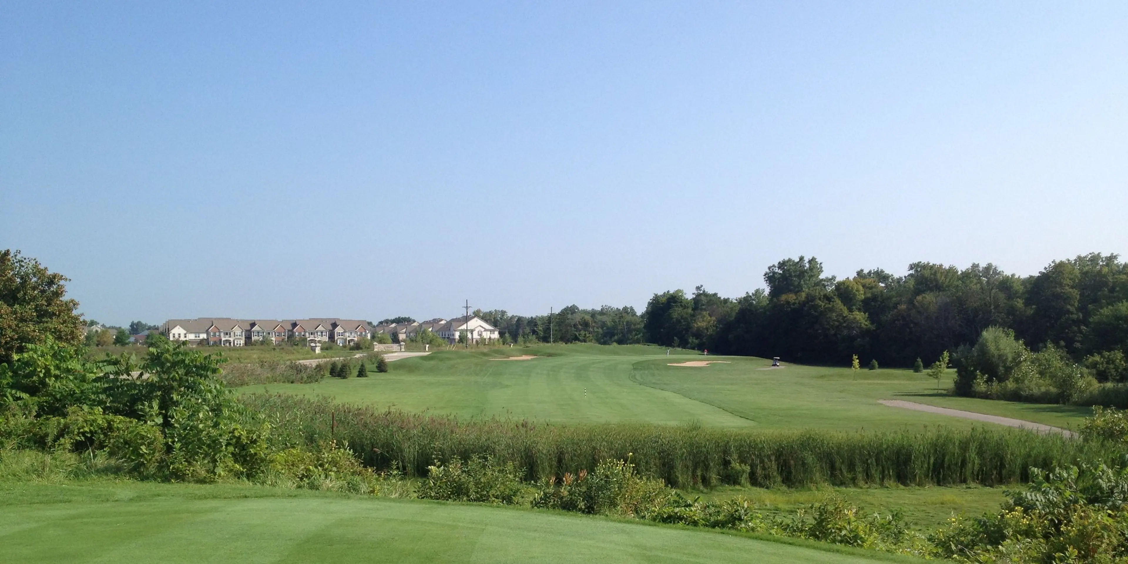 Landscape putting greens and fairway photo of the Fellows Creek Golf Club golf course