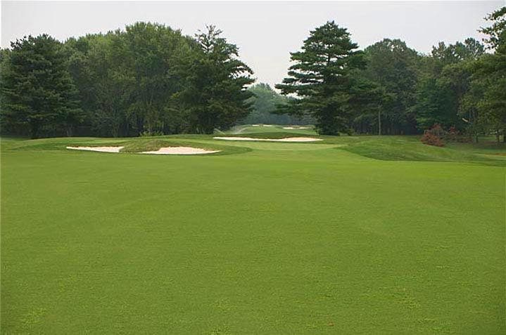 Landscape putting greens and fairway photo of the Garrisons Lake Golf Club  golf course