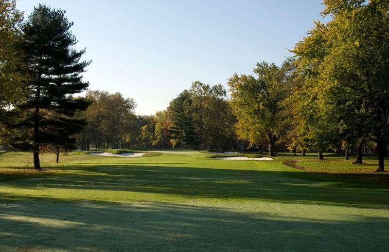 Landscape putting greens and fairway photo of the Garrisons Lake Golf Club  golf course