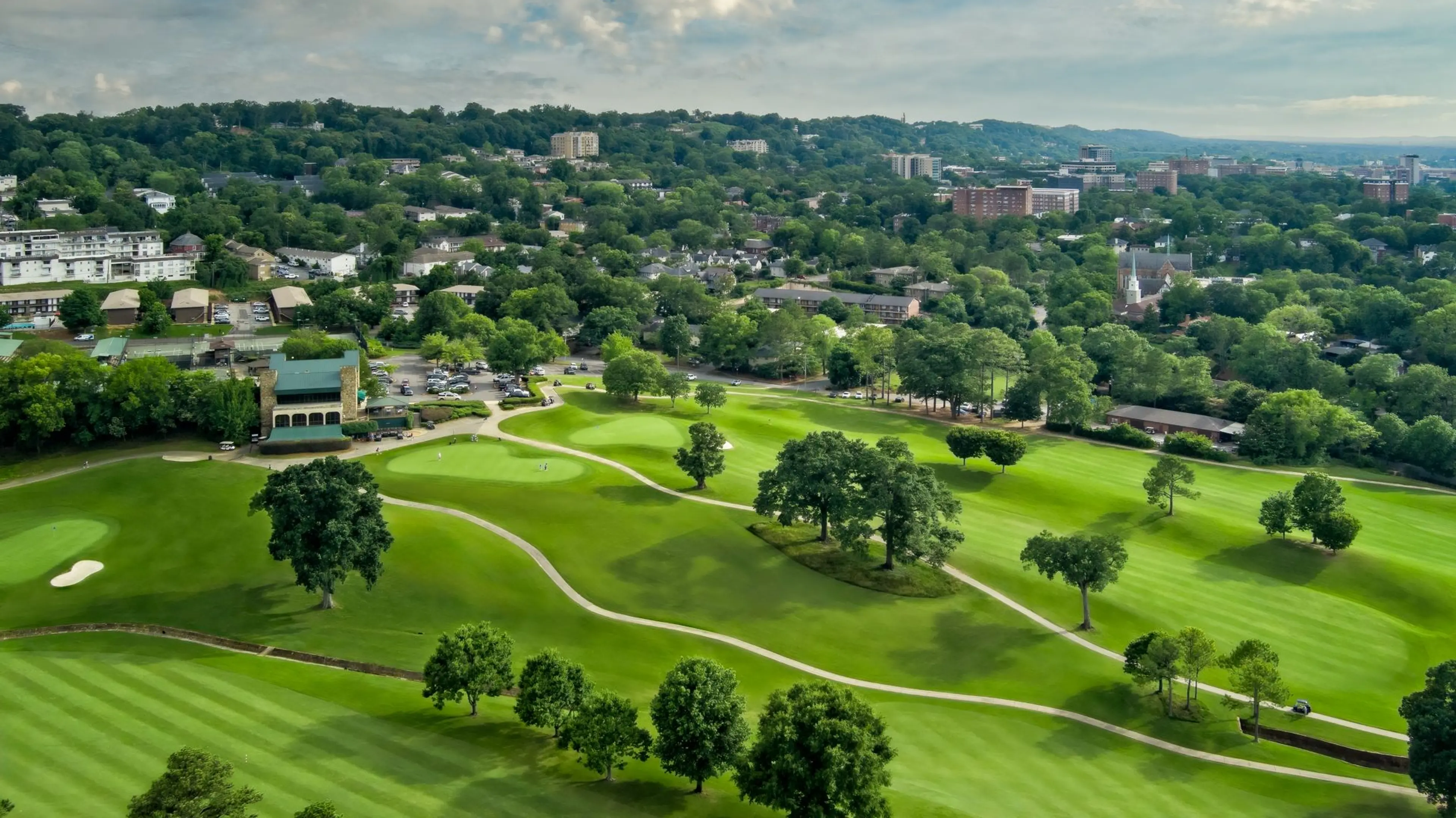 Photo from the golf course at Highland Park Golf Course