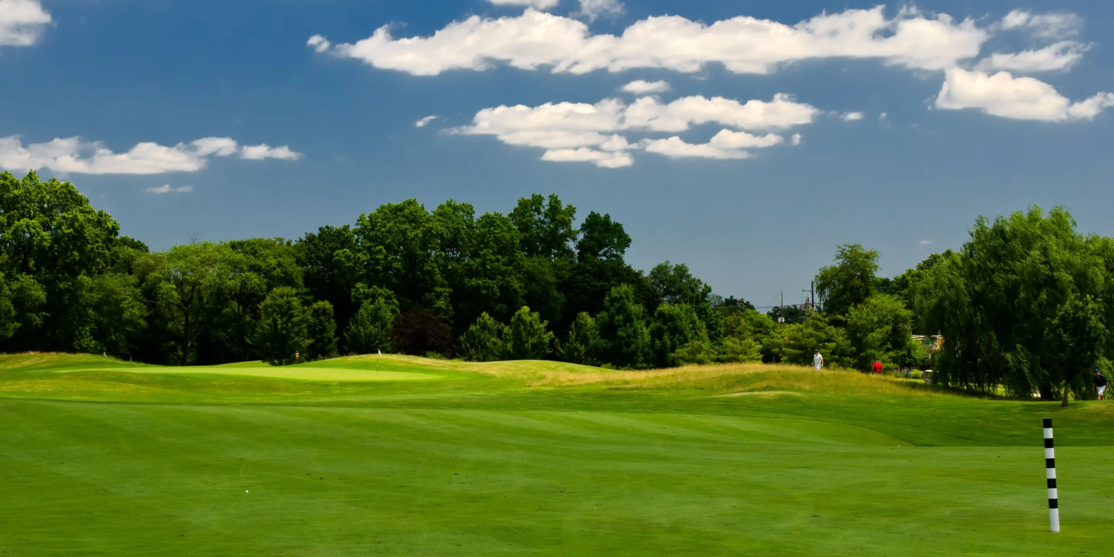 Landscape putting greens and fairway photo of the Hyatt Hills Golf Complex golf course