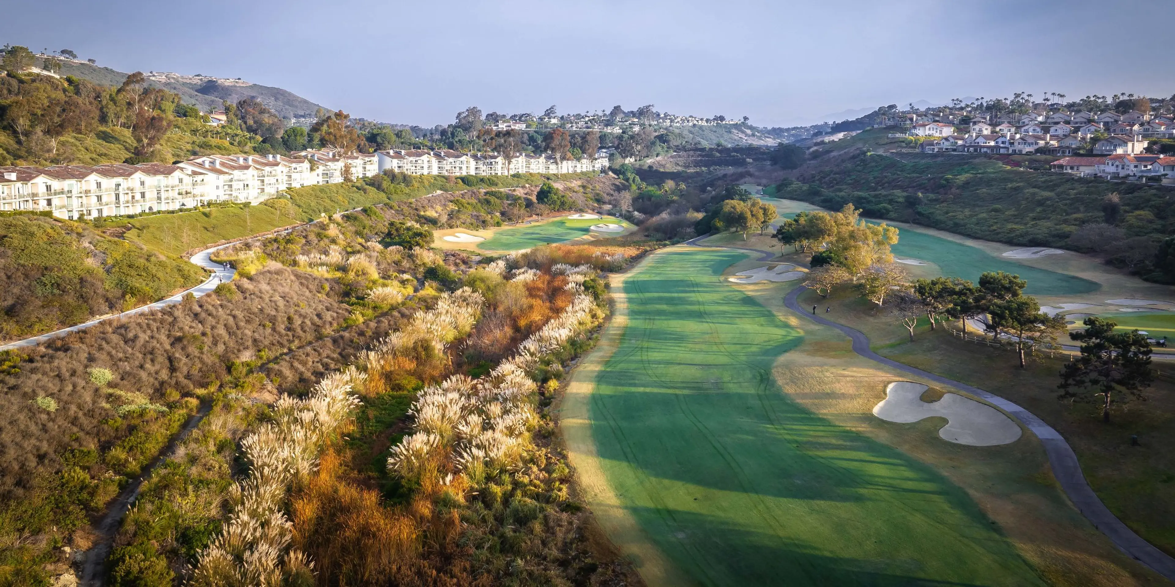 Landscape putting greens and fairway photo of the Monarch Beach Golf Links golf course