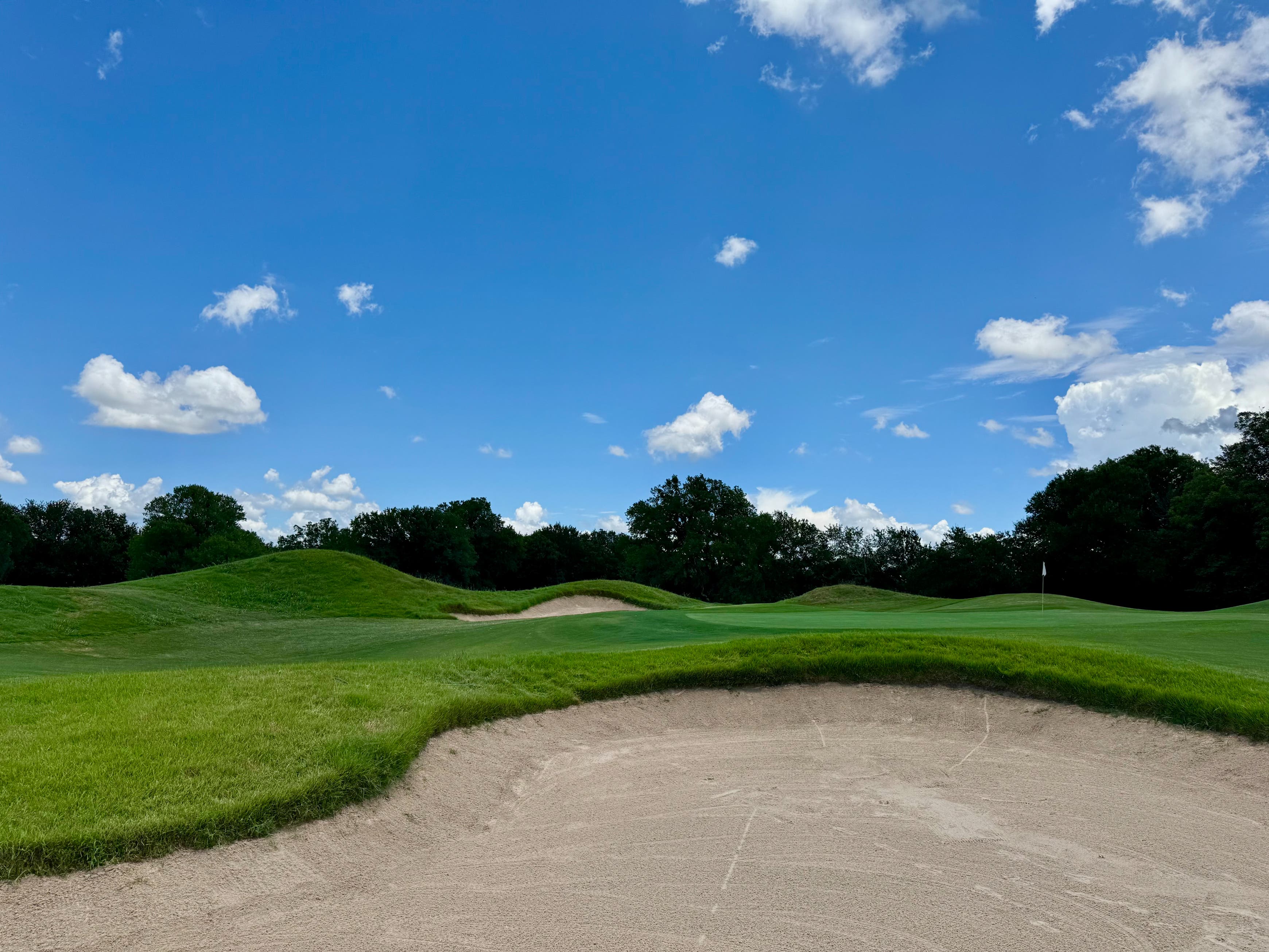 Landscape putting greens and fairway photo of the Split Rail Golf Club golf course