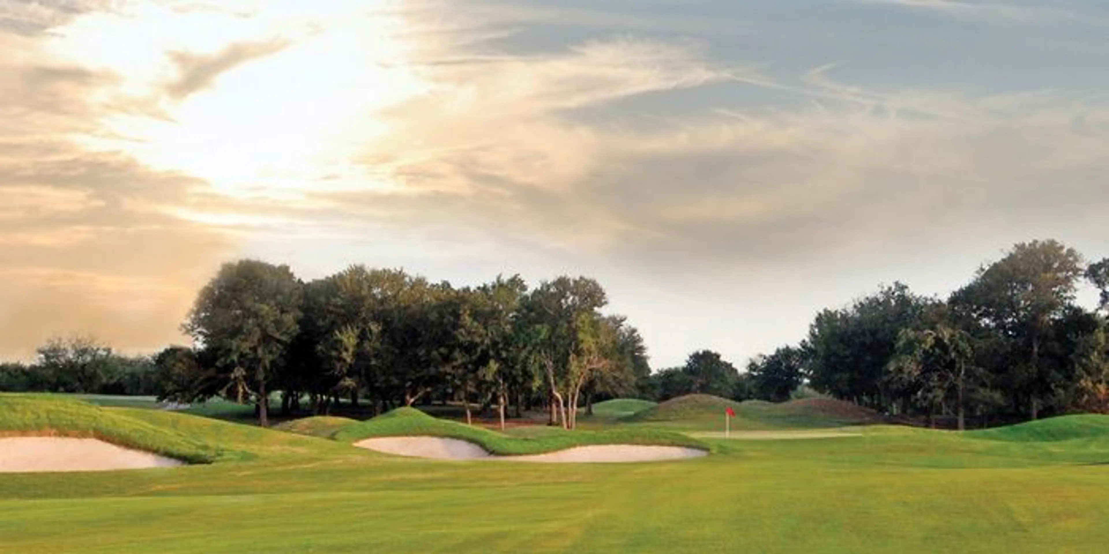 Landscape putting greens and fairway photo of the Split Rail Golf Club golf course