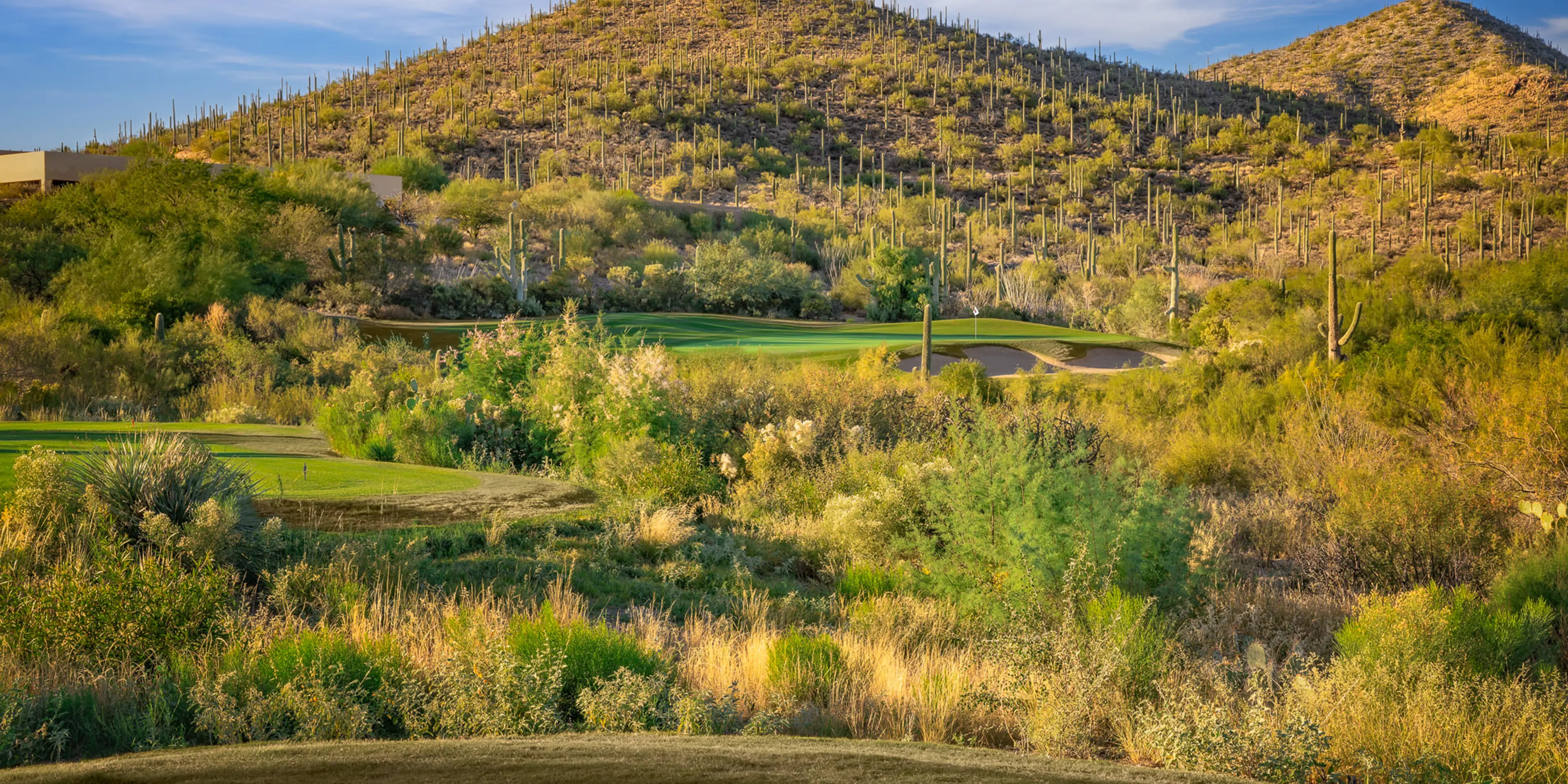 Landscape putting greens and fairway photo of the The Club at Starr Pass golf course