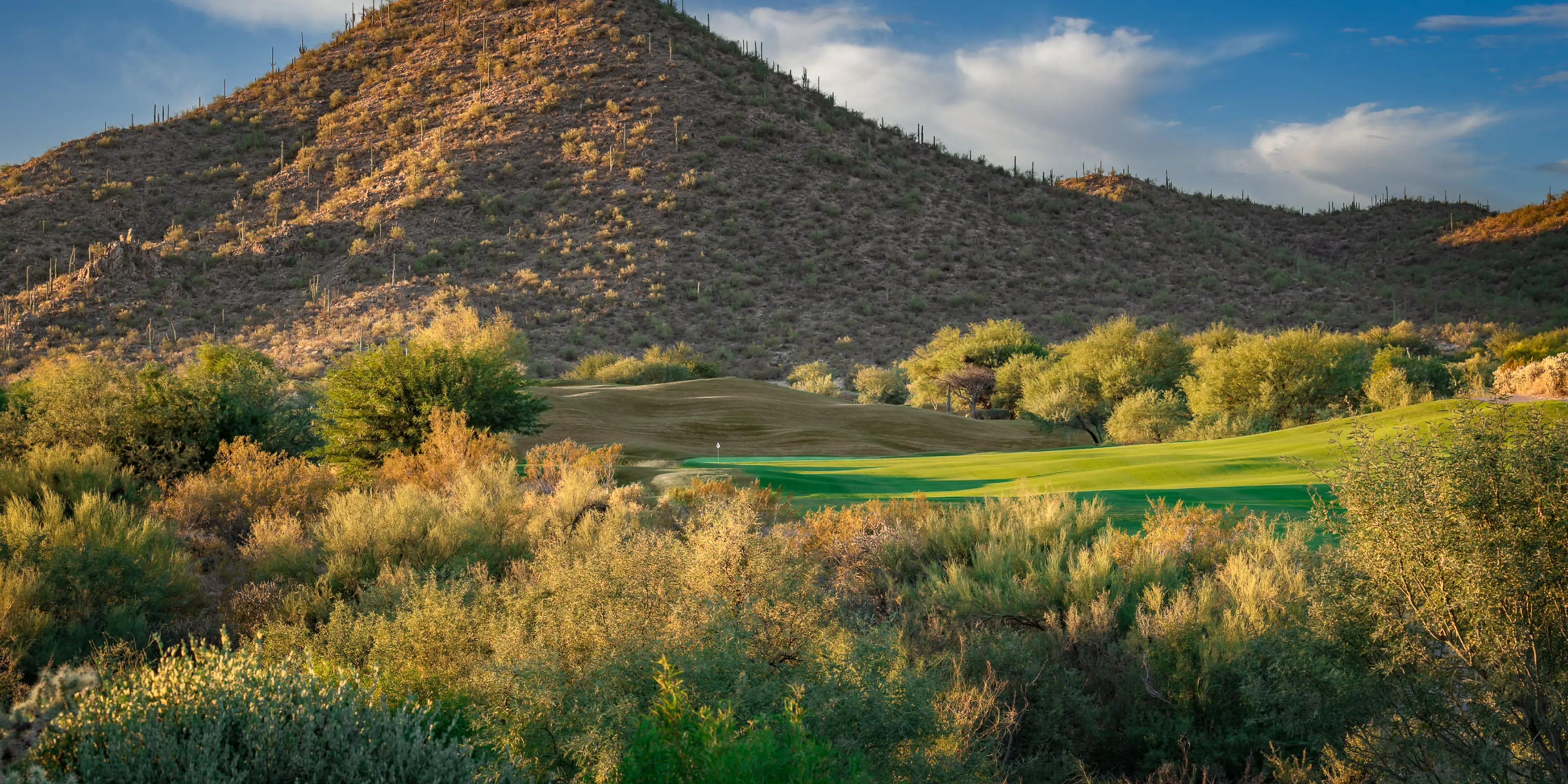 Landscape putting greens and fairway photo of the The Club at Starr Pass golf course