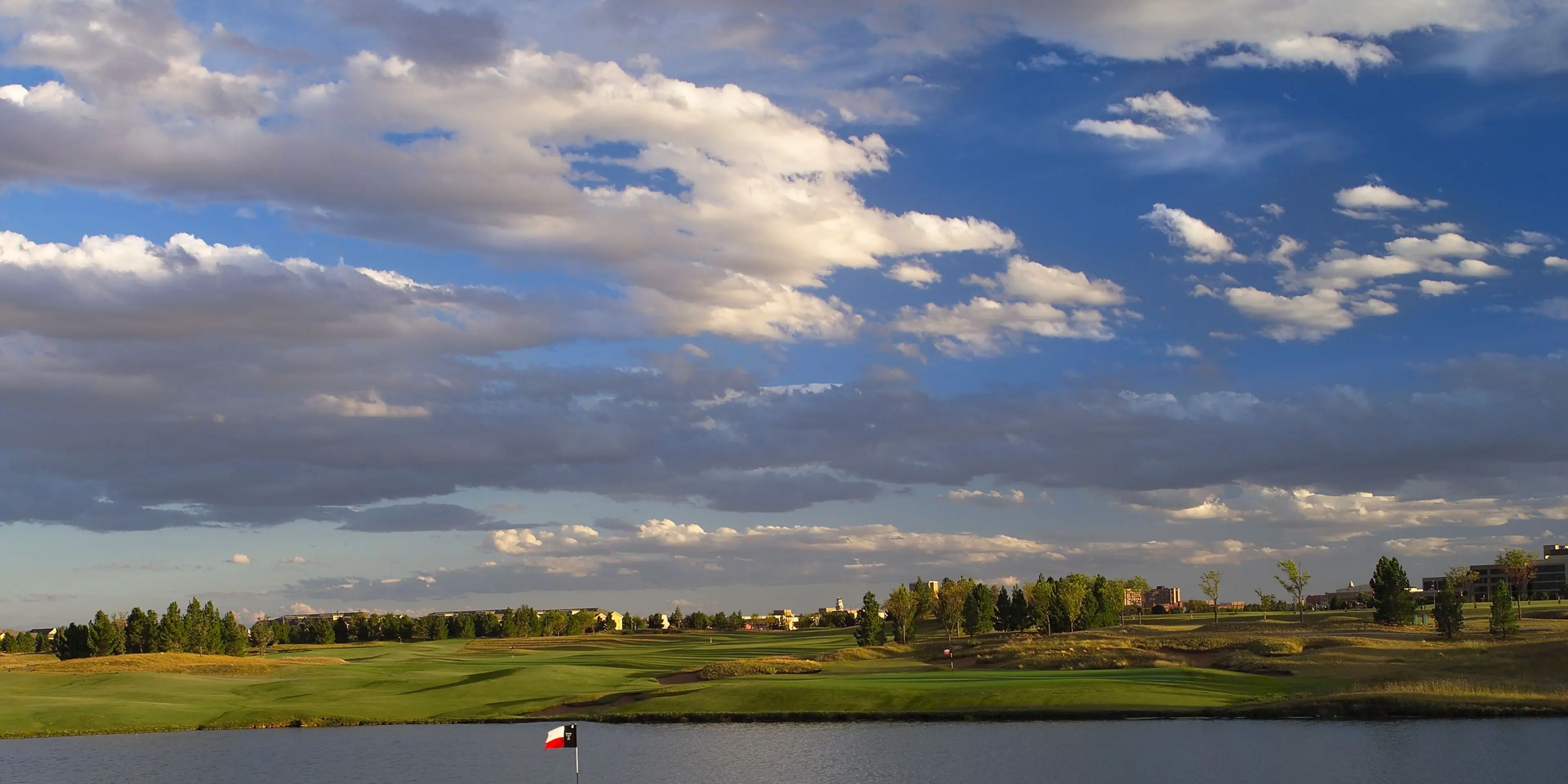 Landscape putting greens and fairway photo of the The Rawls Course at Texas Tech golf course