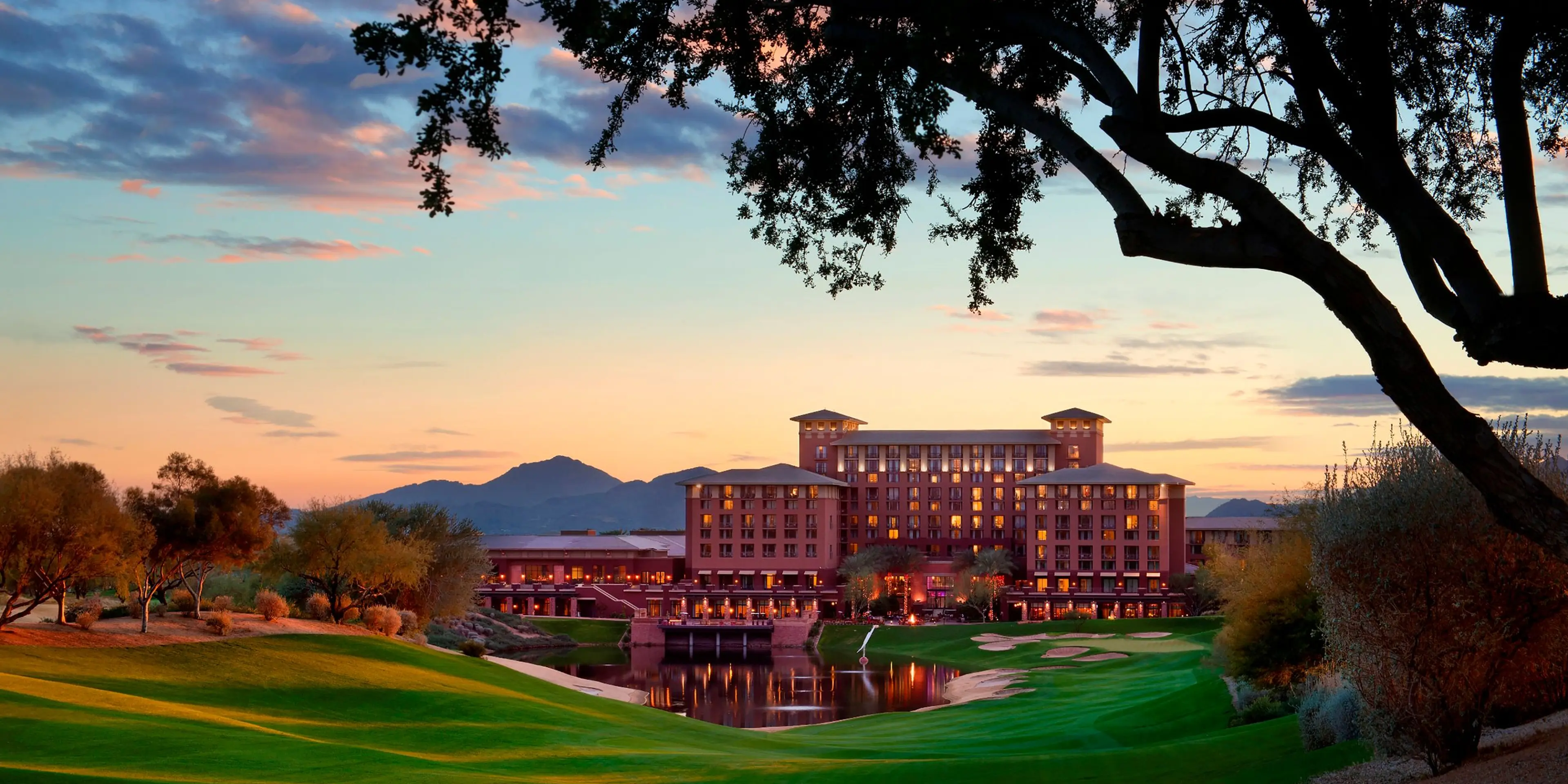 Landscape putting greens and fairway photo of the The Westin Kierland Golf Club golf course