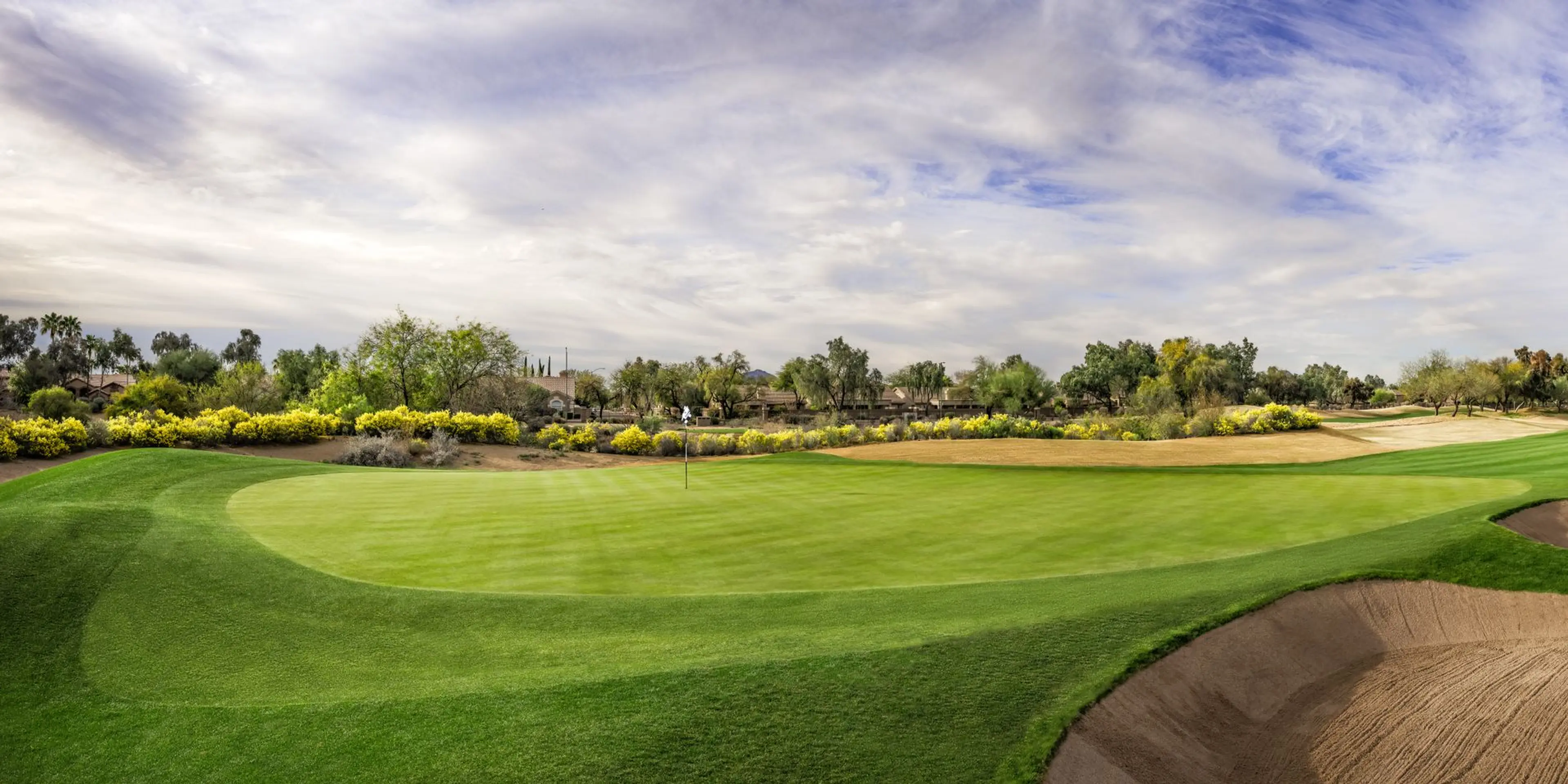 Landscape putting greens and fairway photo of the The Westin Kierland Golf Club golf course