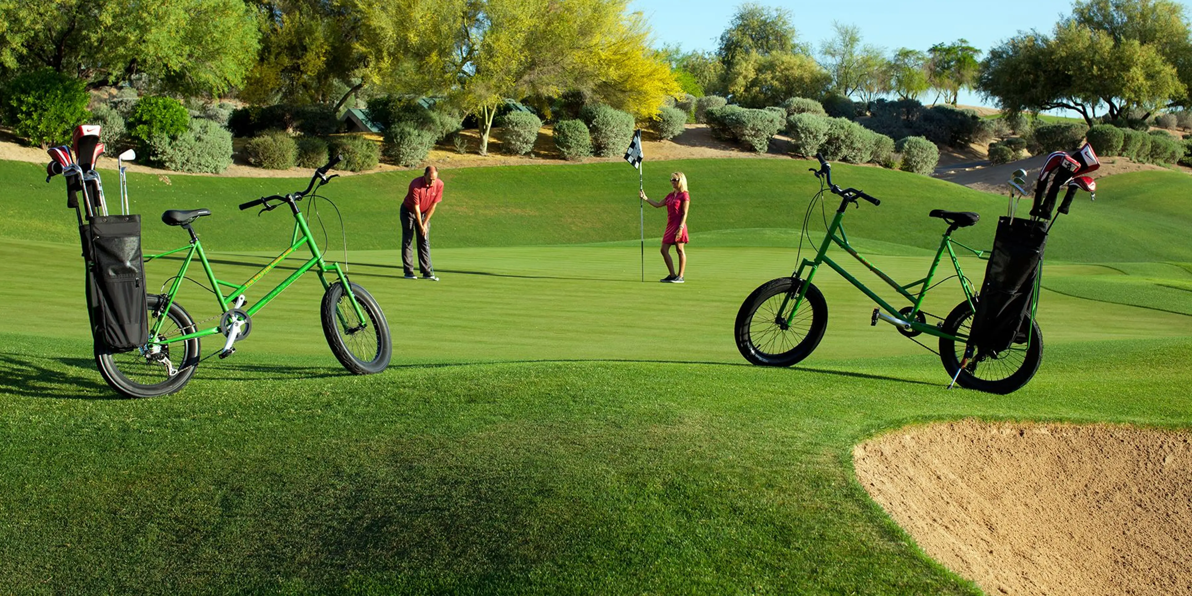 Landscape putting greens and fairway photo of the The Westin Kierland Golf Club golf course