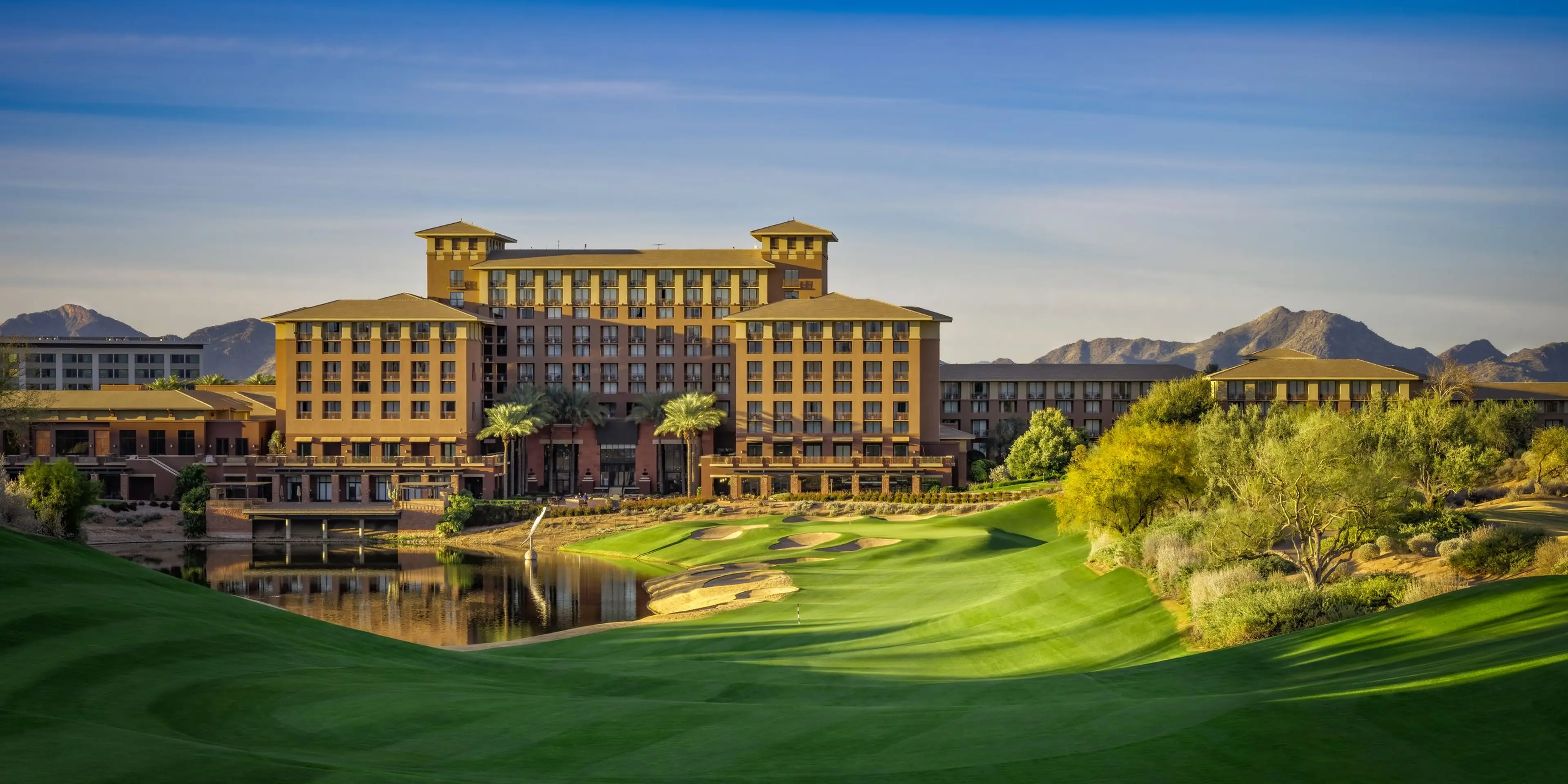 Landscape putting greens and fairway photo of the The Westin Kierland Golf Club golf course