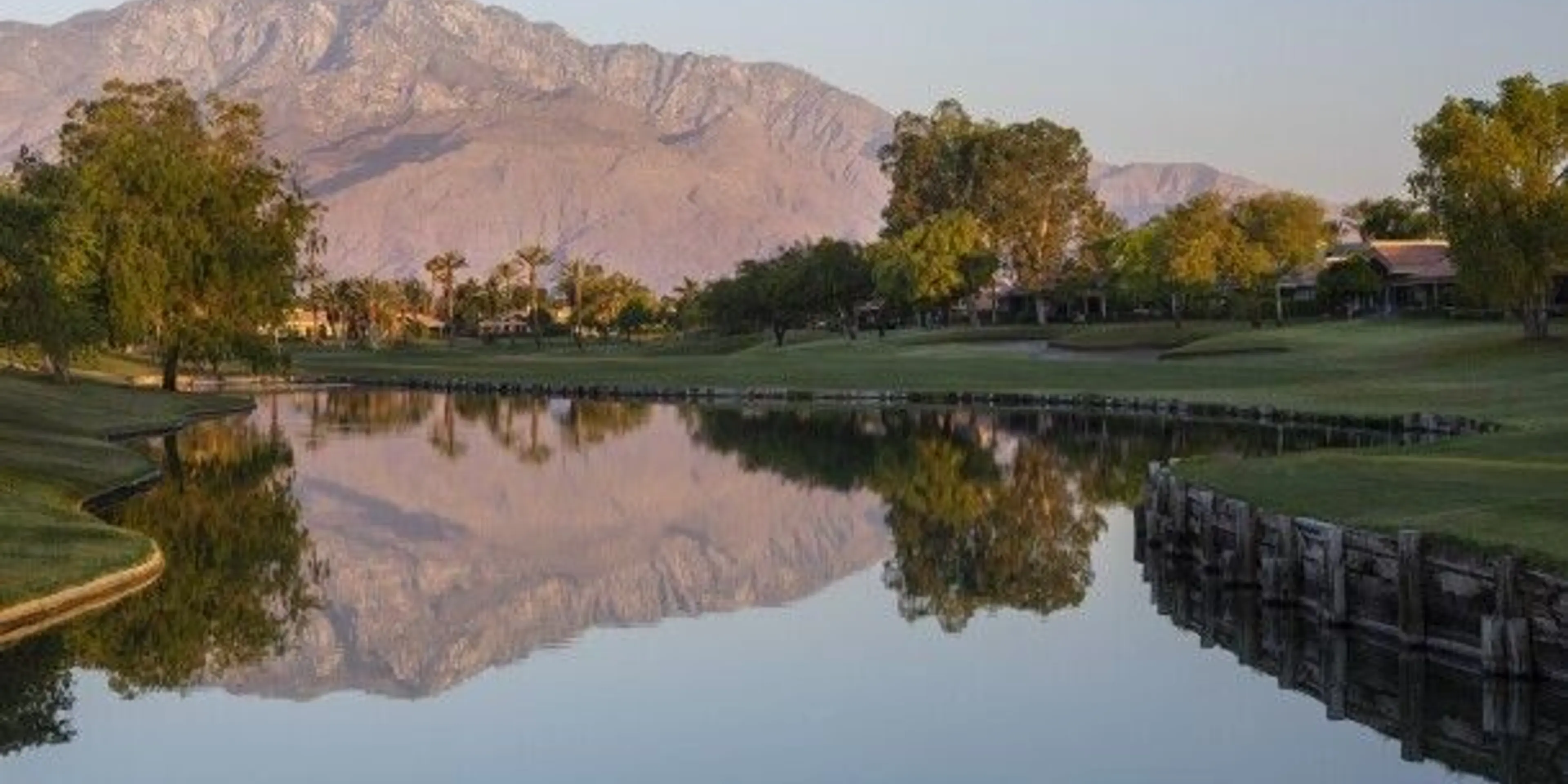 Landscape putting greens and fairway photo of the Westin Rancho Mirage Golf Resort & Spa golf course