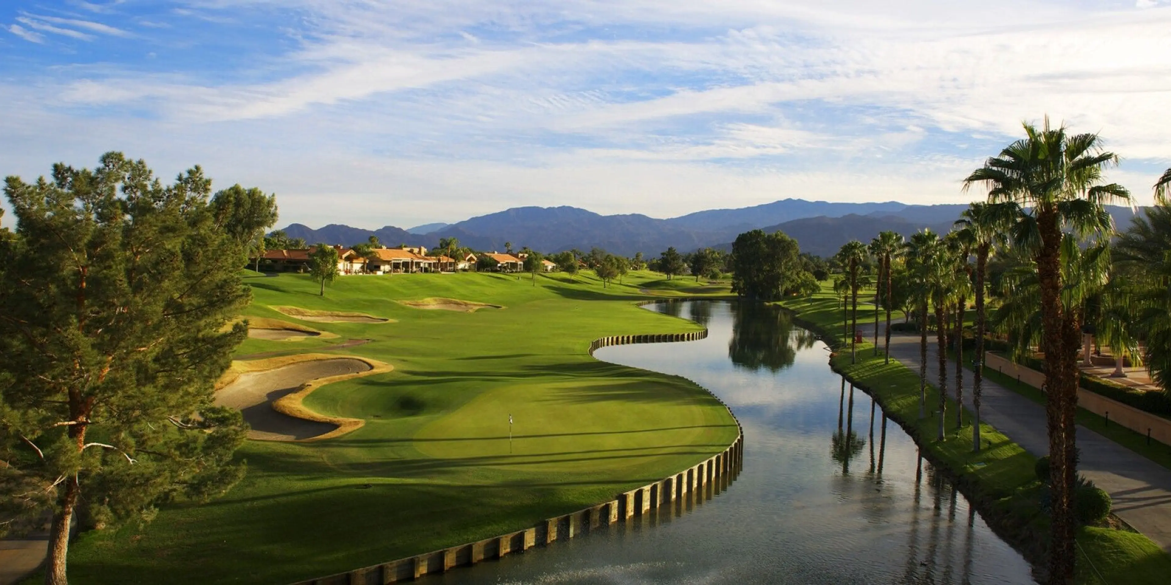 Landscape putting greens and fairway photo of the Westin Rancho Mirage Golf Resort & Spa golf course